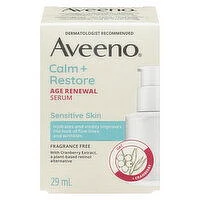Aveeno - Calm & Restore Age Renewal Serum, 29 Millilitre