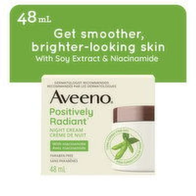 Aveeno - Positively Radiant Intensive Night Cream, 48 Millilitre