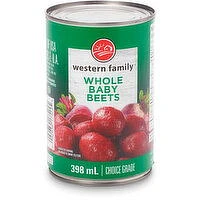 Western Family - Whole Baby Beets, 398 Millilitre
