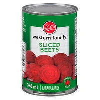 Western Family - Sliced Beets, 398 Millilitre