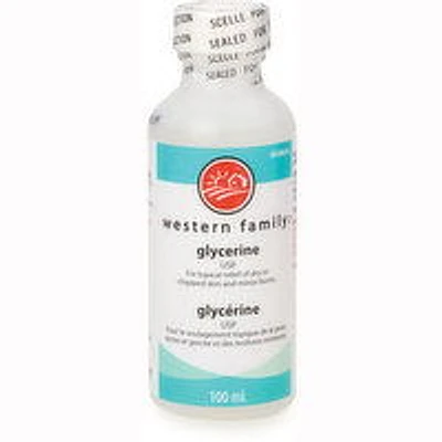 Western Family - Western Family Glycerine, 100 Each