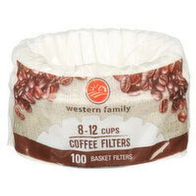 Western Family - Basket Coffee Filters - Cups