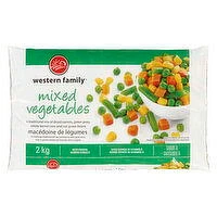 Western Family - Mixed Vegetables, 2 Kilogram