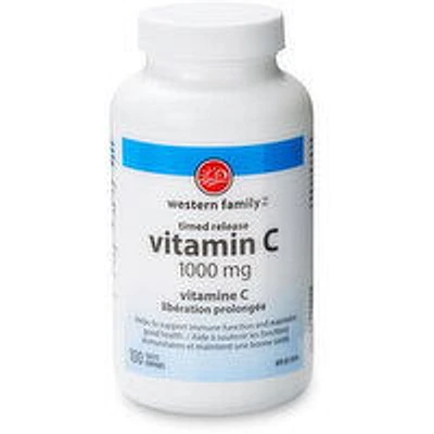 Western Family - Vitamin C - 1000mg, 100 Each