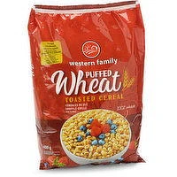 Western Family - Cereal, Puffed Wheat, 400 Gram