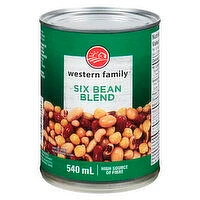Western Family - Six Bean Blend, 540 Millilitre