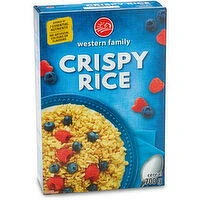 Western Family - Crisp Rice Cereal, 700 Gram
