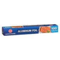 Western Family - Aluminum Foil 100 ft, 1 Each