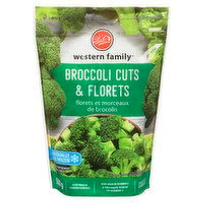 Western Family - Frozen Vegetables - Broccoli Cuts & Florets, 500 Gram