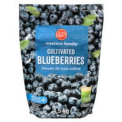 Western Family - Cultivated Blueberries, 1.5 Kilogram