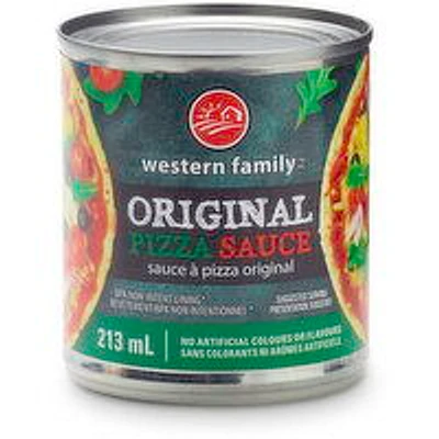 Western Family - Original Pizza Sauce, 213 Millilitre