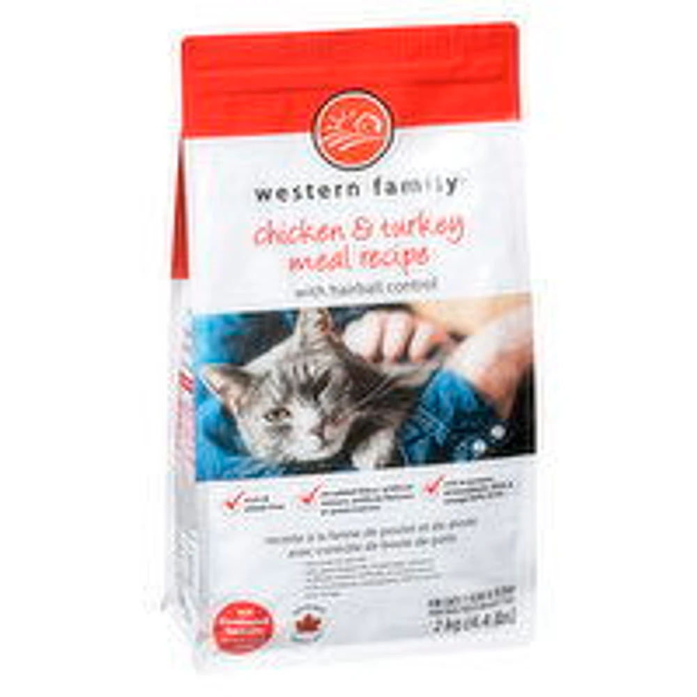 Western Family - WF Chicken Turkey Meal Cat Food, 2 Kilogram