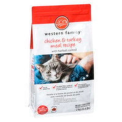 Western Family - WF Chicken Turkey Meal Cat Food, 2 Kilogram