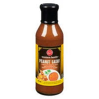 Western Family - Peanut Satay Cooking & Dipping Sauce, 350 Millilitre