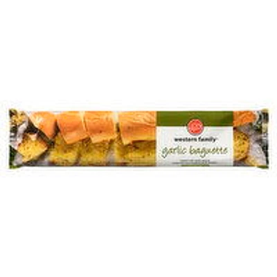 Western Family - Garlic Baguette, 325 Gram