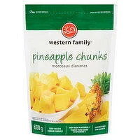 Western Family - Pineapple Chunks, 600 Gram