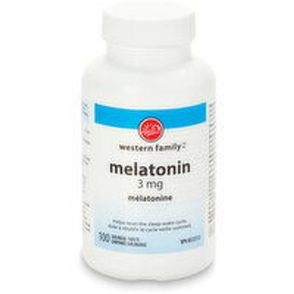 Western Family - Melatonin Sublingual, 100 Each