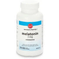 Western Family - Melatonin Sublingual, 100 Each