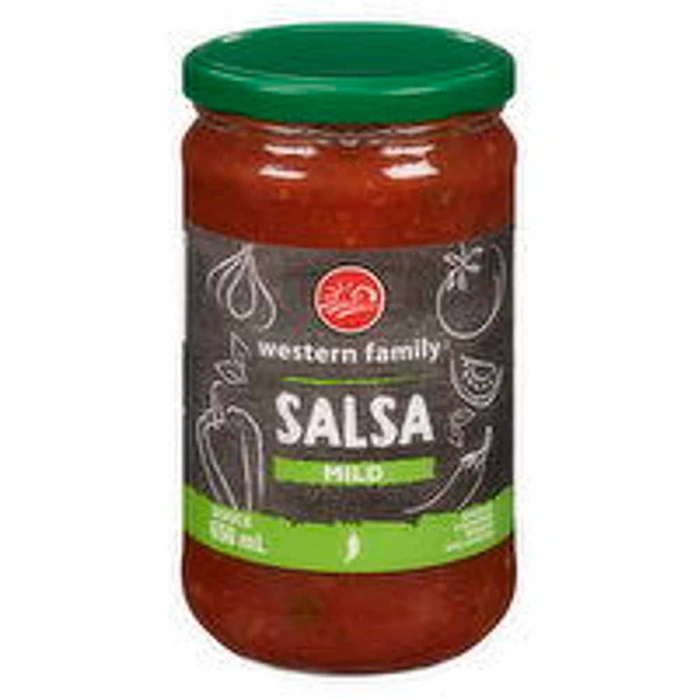 Western Family - Mild Salsa, 650 Millilitre