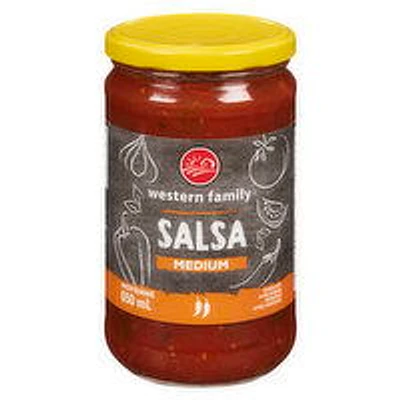 Western Family - Medium Salsa, 650 Millilitre