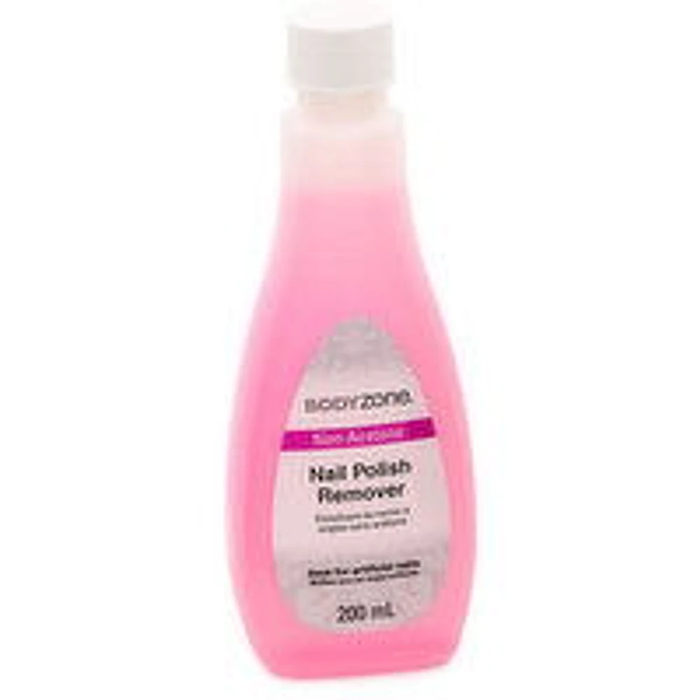 Body Zone - Nail Polish Remover Non Acetone, 200 Millilitre