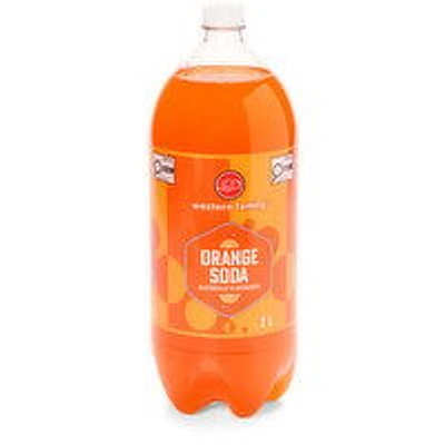 Western Family - WF Orange Soda, 2 Litre