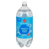 Western Family - Sparkling Spring Water 2L Bottle, 1 Each