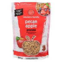 Western Family - Apple Pecan Granola, 600 Gram