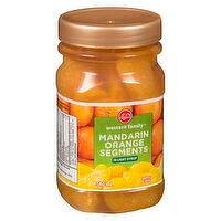 Western Family - Mandarin Oranges in Light Syrup, 540 Millilitre