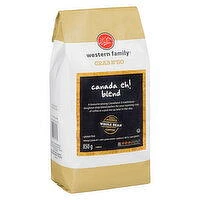 Western Family - Whole Bean Coffee, Canada Eh! Blend, 850 Gram