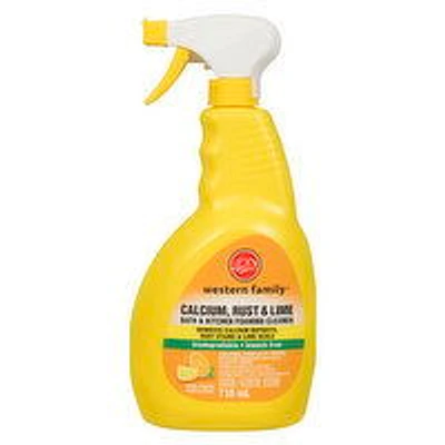 Western Family - Bath And Kitchen Citrus Scented Foaming Cleaner, 710 Millilitre