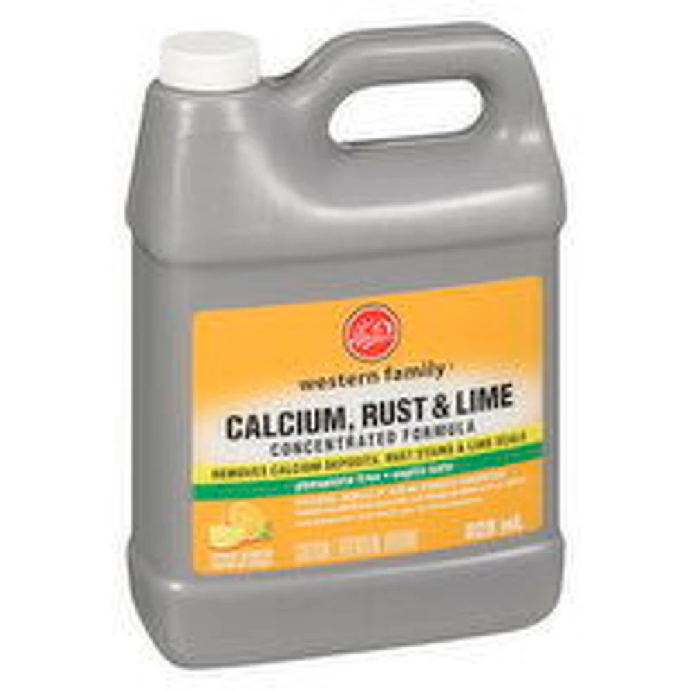 Western Family - Calcium Rust & Lime Concentrated Formula, 828 Millilitre