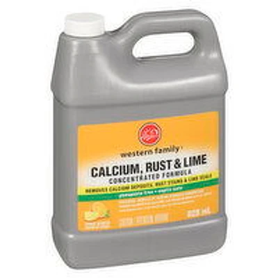Western Family - Calcium Rust & Lime Concentrated Formula, 828 Millilitre