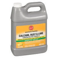 Western Family - Calcium Rust & Lime Concentrated Formula, 828 Millilitre