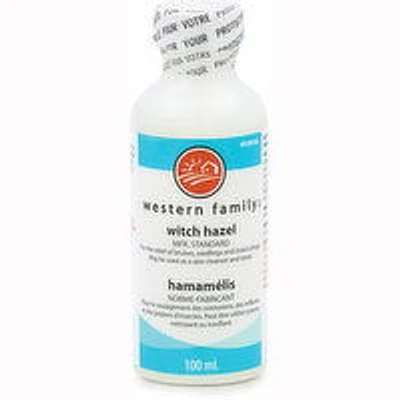 Western Family - Witch Hazel  MFR. Standard, 100 Millilitre
