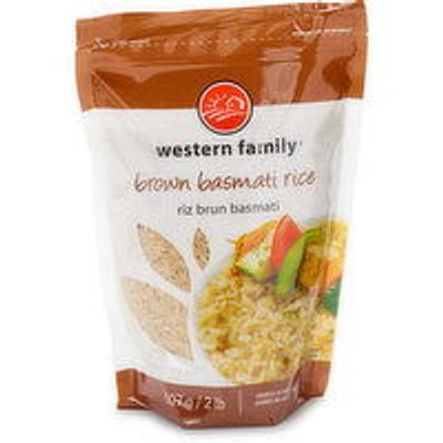 Western Family - Brown Basmati Rice, 907 Gram