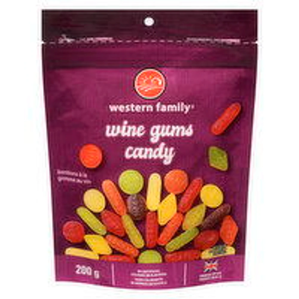 Western Family - Wine Gums Candy, 200 Gram