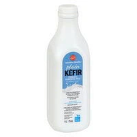 Western Family - Plain Kefir Probiotic Fermented Milk 1% M.F., 1 Litre