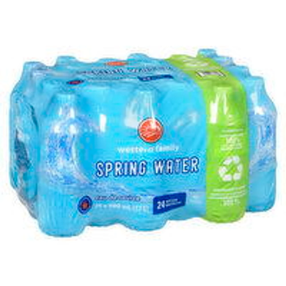 Western Family - Spring Water, 24 Each