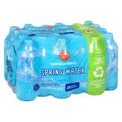 Western Family - Spring Water, 24 Each
