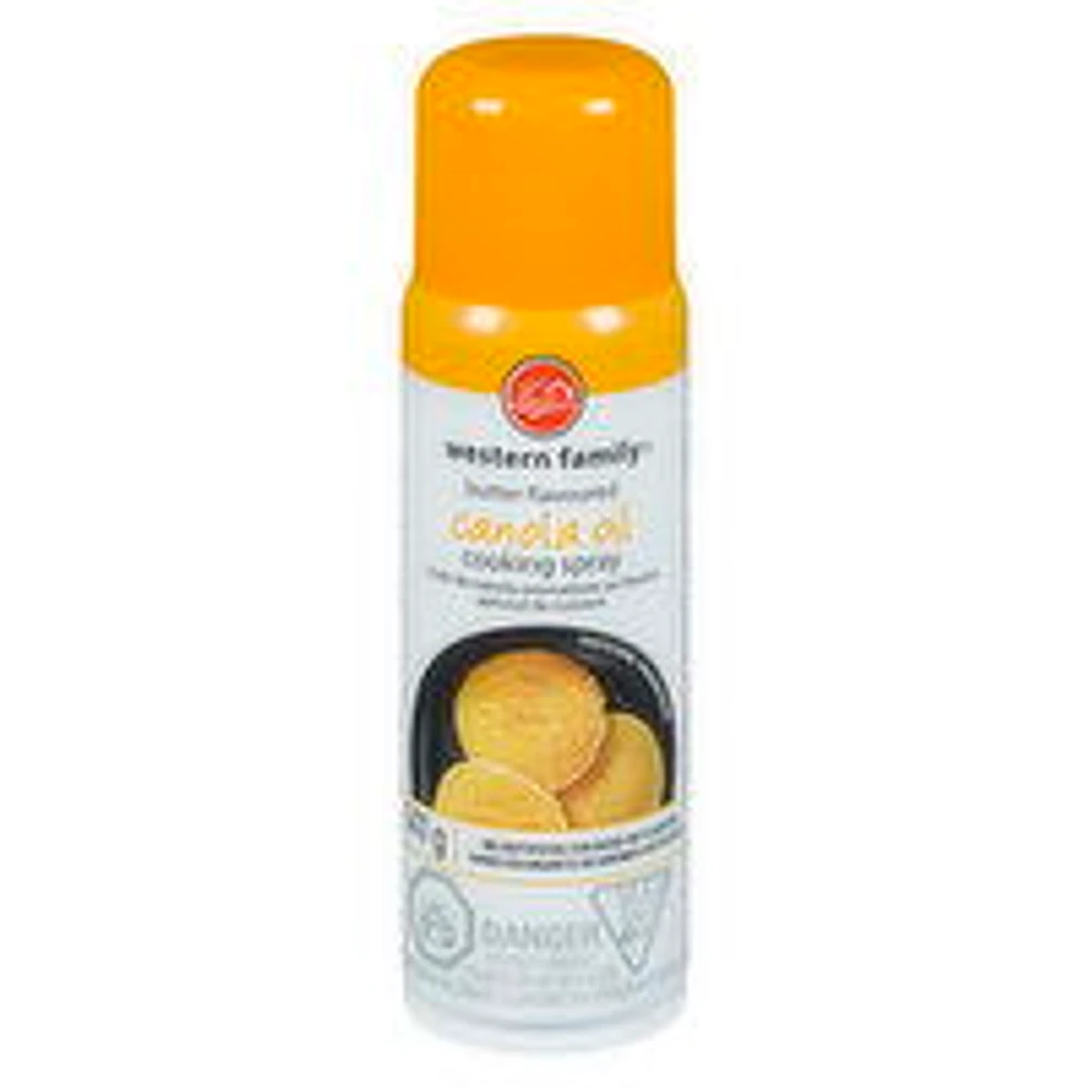 Western Family - Cooking Spray - Canola Butter, 141 Gram