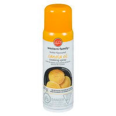 Western Family - Cooking Spray - Canola Butter, 141 Gram