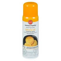 Western Family - Cooking Spray - Canola Butter, 141 Gram
