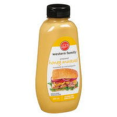 Western Family - Prepared Honey Mustard, 325 Millilitre