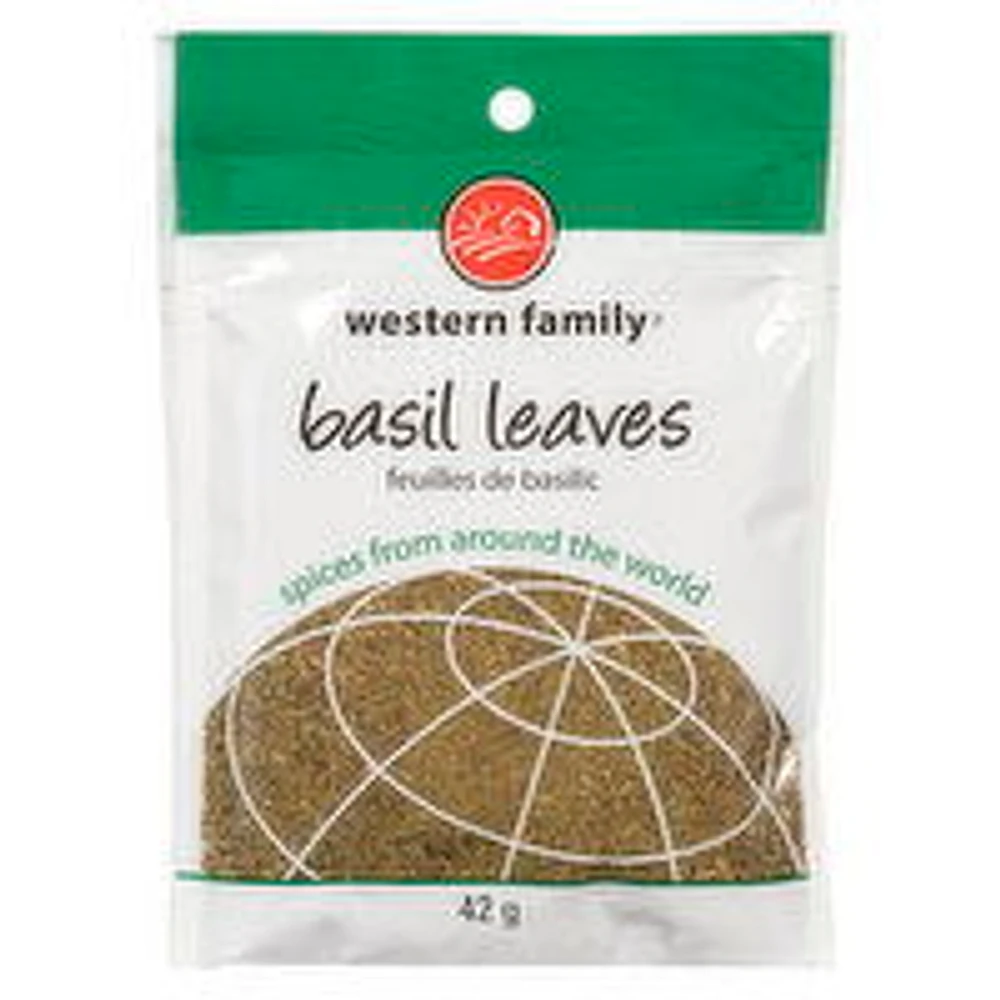 Western Family - Basil Leaves, 42 Gram