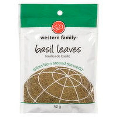Western Family - Basil Leaves, 42 Gram