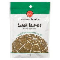 Western Family - Basil Leaves, 42 Gram