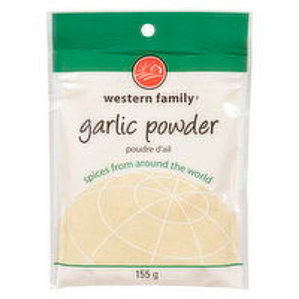 Western Family - Garlic Powder, 155 Gram