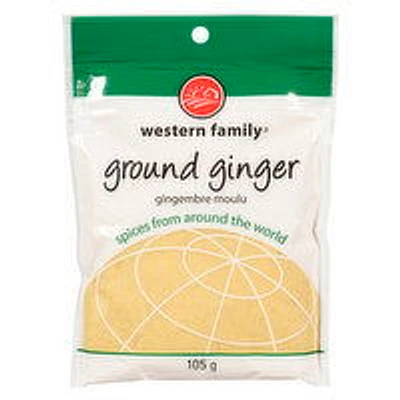 Western Family - Ginger - Ground, 105 Gram