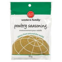 Western Family - Poultry Seasoning, 72 Gram